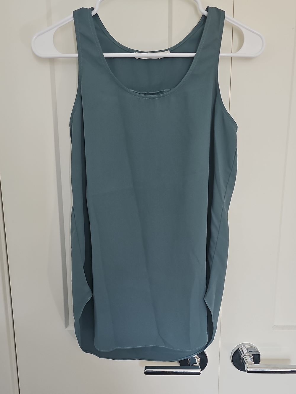Ricki's Teal Scoop Neck Tank Top